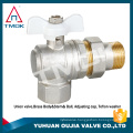 TMOK High Quality 90 Degree brass angle ball valve